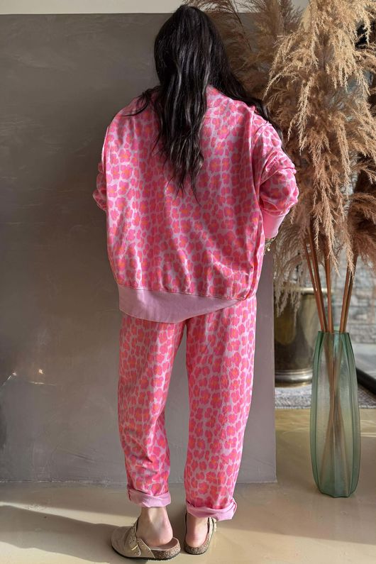 Lagen Zanzibar Chill Sweatshirt Rose & Hot Pink